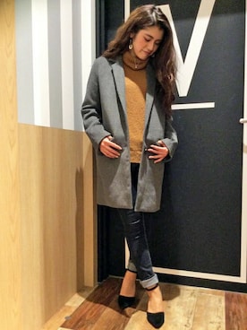 VENCE EXCHANGE LADIES STAFFさん（レディース・160cm）の冬コーディネート