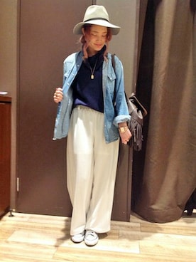 VENCE EXCHANGE LADIES STAFFさん（レディース・160cm）の冬コーディネート