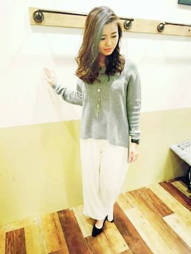 VENCE EXCHANGE LADIES STAFFさん（レディース・160cm）の冬コーディネート