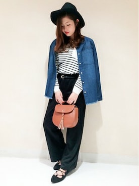 VENCE EXCHANGE LADIES STAFFさん（レディース・160cm）の冬コーディネート