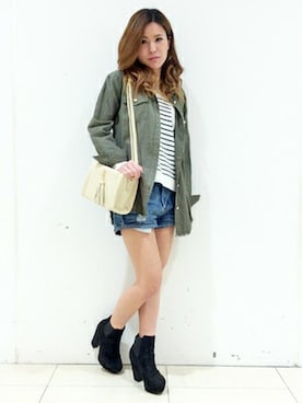 VENCE EXCHANGE LADIES STAFFさん（レディース・160cm）の冬コーディネート