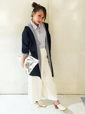 VENCE EXCHANGE LADIES STAFFさん（レディース・160cm）の冬コーディネート