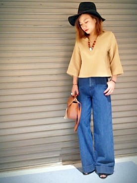 VENCE EXCHANGE LADIES STAFFさん（レディース・160cm）の春コーディネート