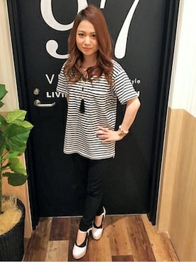 VENCE EXCHANGE LADIES STAFFさん（レディース・160cm）の春コーディネート