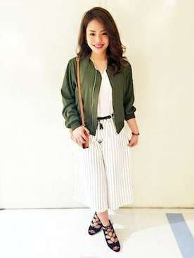 VENCE EXCHANGE LADIES STAFFさん（レディース・160cm）の春コーディネート