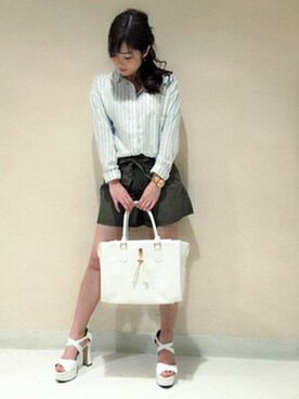 VENCE EXCHANGE LADIES STAFFさん（レディース・160cm）の春コーディネート