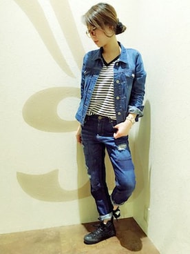 VENCE EXCHANGE LADIES STAFFさん（レディース・160cm）の春コーディネート