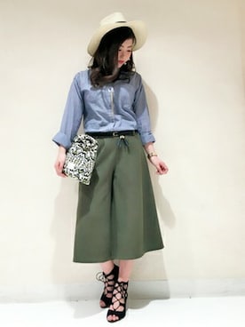 VENCE EXCHANGE LADIES STAFFさん（レディース・160cm）の春コーディネート