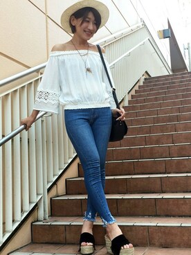 VENCE EXCHANGE LADIES STAFFさん（レディース・160cm）の夏コーディネート