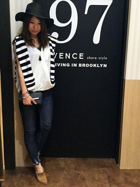 VENCE EXCHANGE LADIES STAFFさん（レディース・160cm）の夏コーディネート