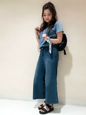 VENCE EXCHANGE LADIES STAFFさん（レディース・160cm）の夏コーディネート