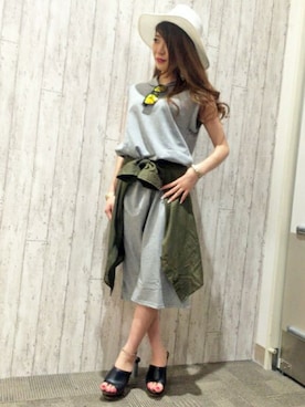 VENCE EXCHANGE LADIES STAFFさん(レディース・160cm)の夏コーディネート