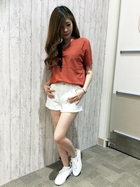 VENCE EXCHANGE LADIES STAFFさん（レディース・160cm）の夏コーディネート