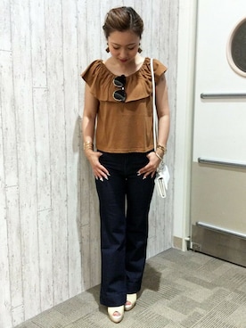 VENCE EXCHANGE LADIES STAFFさん（レディース・160cm）の夏コーディネート