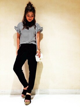 VENCE EXCHANGE LADIES STAFFさん（レディース・160cm）の夏コーディネート