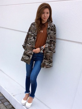 VENCE EXCHANGE LADIES STAFFさん（レディース・160cm）の夏コーディネート