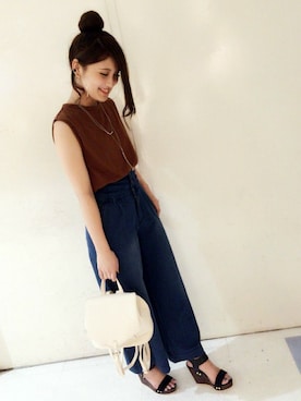 VENCE EXCHANGE LADIES STAFFさん(レディース・160cm)の夏コーディネート