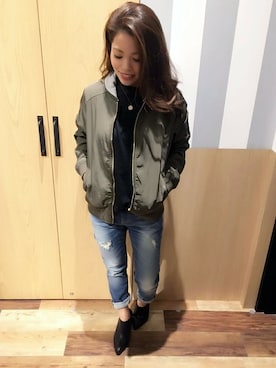 「ボーイッシュ」｜VENCE EXCHANGE LADIES STAFFさん（レディース・160cm）の秋コーディネート