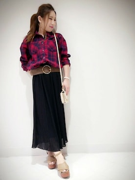 VENCE EXCHANGE LADIES STAFFさん（レディース・160cm）の秋コーディネート