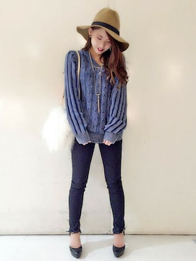 「ファークラッチ」｜VENCE EXCHANGE LADIES STAFFさん（レディース・160cm）の秋コーディネート