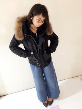 VENCE EXCHANGE LADIES STAFFさん（レディース・160cm）の秋コーディネート