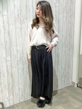 VENCE EXCHANGE LADIES STAFFさん（レディース・160cm）の冬コーディネート