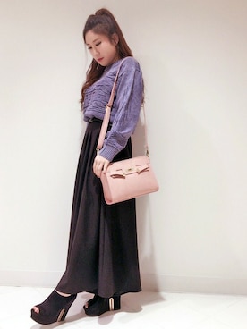 VENCE EXCHANGE LADIES STAFFさん（レディース・160cm）の冬コーディネート