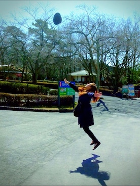 「春コート」｜shi-olyさん（レディース・154cm）の春コーディネート