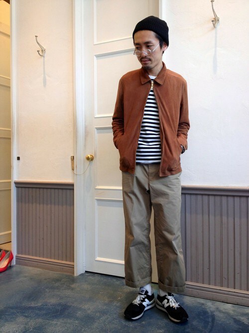 ADAM ET ROPE'（アダムエロペ）の「ゴートスエード シングルライダース