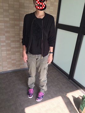 「STUDIOUS（ステュディオス）のアイテム（腕時計）」を使った、satmmmyさん（レディース・162cm）の秋コーディネート