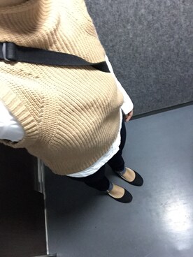 「elvence（エルベンス）のアイテム」を使った、satmmmyさん（レディース・162cm）の秋コーディネート