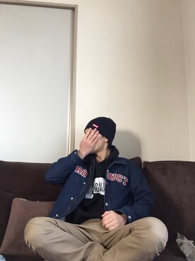 「PRODUCT（street）（プロダクト）のアイテム」を使った、zappさん（メンズ・168cm）の春コーディネート