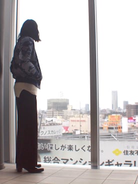「G-STAR RAW（ジースターロゥ）のアイテム（ブルゾン）」を使った、Ikko Sato さん（メンズ・175cm）の春コーディネート