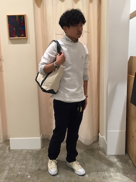 coen  ひやまっちさん（メンズ・162cm）の春コーディネート