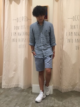 coen  ひやまっちさん（メンズ・162cm）の春コーディネート