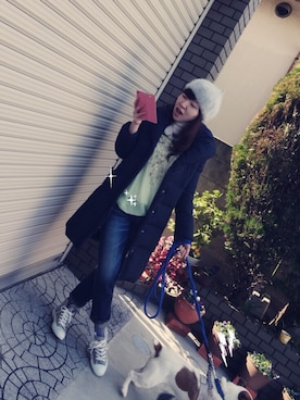 「PROFILE（プロフィール）のアイテム」を使った、kana_claraさん（レディース・162cm）の冬コーディネート