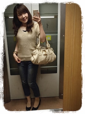 「Levi's Lady’s（リーバイス レディース）のアイテム（パンツ）」を使った、kana_claraさん（レディース・162cm）の夏コーディネート