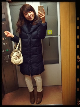 「PROFILE（プロフィール）のアイテム」を使った、kana_claraさん（レディース・162cm）の冬コーディネート