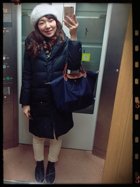 「PROFILE（プロフィール）のアイテム」を使った、kana_claraさん（レディース・162cm）の冬コーディネート