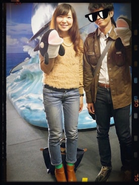 「Levi's Lady’s（リーバイス レディース）のアイテム」を使った、kana_claraさん（レディース・162cm）の春コーディネート