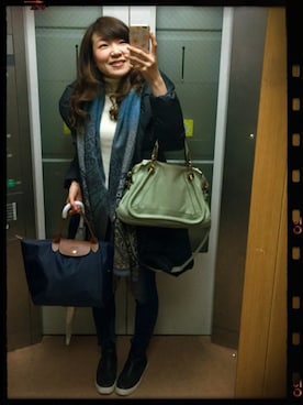 「PROFILE（プロフィール）のアイテム」を使った、kana_claraさん（レディース・162cm）の冬コーディネート