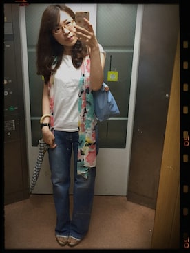 「PROFILE（プロフィール）のアイテム」を使った、kana_claraさん（レディース・162cm）の夏コーディネート