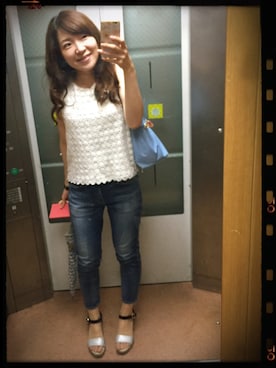 kana_claraさん（レディース・162cm）の夏コーディネート