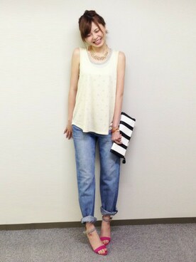 Mizutaniさん(レディース・169cm)の春コーディネート