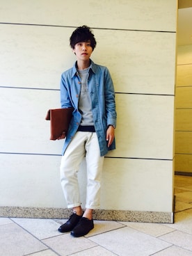 shunさん（メンズ・168cm）の春コーディネート