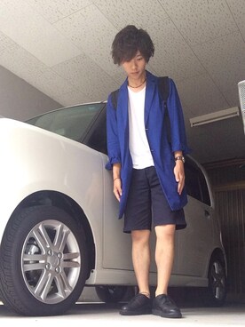 shunさん（メンズ・169cm）の夏コーディネート