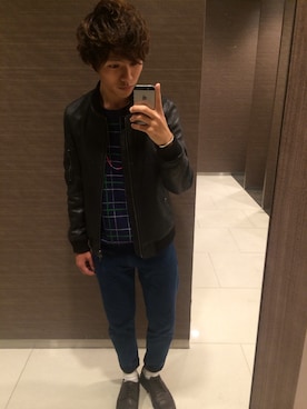 shunさん（メンズ・169cm）の冬コーディネート
