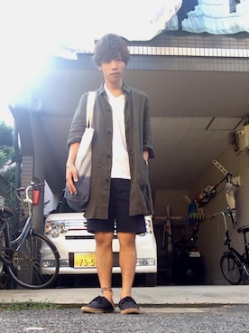 shunさん（メンズ・169cm）の夏コーディネート