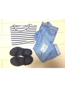 ことり。さん（レディース・153cm）の夏コーディネート