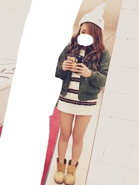 0さん（レディース・155cm）の冬コーディネート